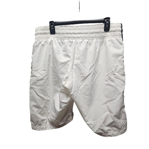 Nike Shorts Womens White Pink Black Athletic Running Gym Drawstring - Picture 2 of 2